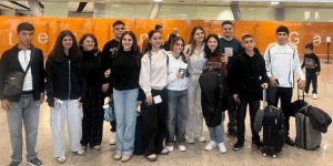 Sister Schools delegation departing for France
